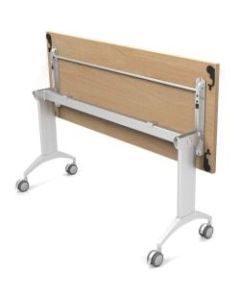 Special-T Link 60in Table Flip Base - Metallic Silver Flip Base - 27.75in Height x 17.50in Width - Assembly Required