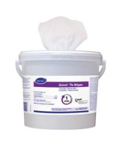 Diversey Oxivir TB Disinfectant Wipes, 11in x 12in, White, 160 Wipes Per Bucket, Carton Of 4 Buckets