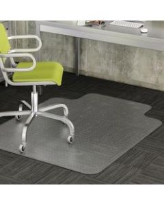 Deflecto DuraMat Chair Mat For Low-Pile Carpet, Standard Lip, 36inW x 48inD, Clear