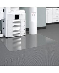 Deflecto Glass Clear Chair Mat, For Medium Pile Carpets, 46in x 60in, Clear
