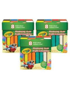 Crayola Modeling Clays, 2 Lb, Assorted Colors, Pack Of 3 Boxes