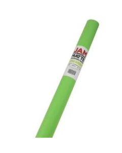 JAM Paper Wrapping Paper, Matte, 25 Sq Ft, Lime Green