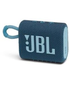 JBL GO 3 Portable Waterproof Speaker, Blue