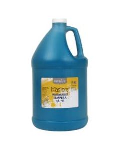Handy Art Little Masters Washable Tempera Paint Gallon - 1 gal - 1 Each - Turquoise