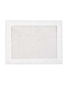 LUX #93 Full-Face Window Envelopes, Middle Window, Self-Adhesive, Bright White, Pack Of 1,000