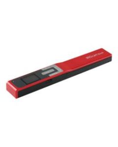 IRIS Iriscan Book 5-Red Portable Document And Photo Scanner - PC Free Scanning - USB