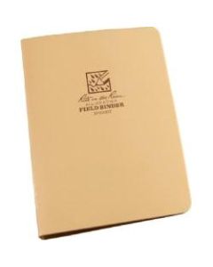 Rite In The Rain All-Weather 6-Ring Binder, 1/2in Round Rings, Tan, Pack Of 5