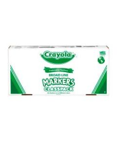 Crayola Broad Line Marker Classpack
