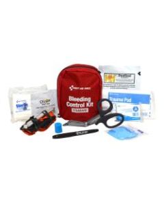 First Aid Only Texas Mandate Bleeding Control Kit, Red