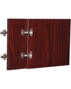 Lorell Essentials Series Hutch Door, For 36inW Wall Mount Open Hutch, Mahogany