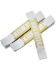 PM Company Currency Bands, $10,000.00, Yellow, Pack Of 1,000