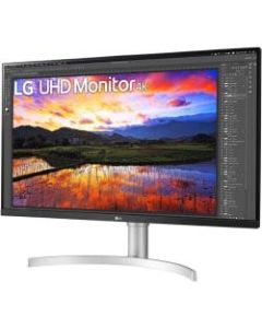 LG 32BN67U-B 31.5in 4K UHD LED Gaming LCD Monitor - 16:9 - Textured Black - 32in Class - In-plane Switching (IPS) Technology - 3840 x 2160 - 1.07 Billion Colors - FreeSync - 350 Nit Typical, 380 Nit Peak - 5 ms GTG - 60 Hz Refresh Rate - HDMI - DisplayPor