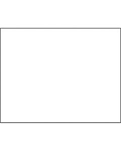 Pacon Peacock 100% Recycled Railroad Board, 22in x 28in, 4-Ply, White, Pack Of 25