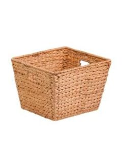 Honey-Can-Do Water Hyacinth Basket, Medium Size, Brown/Natural