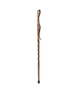 Brazos Walking Sticks Hitchhiker Twisted Oak Walking Stick, 58in, Brown
