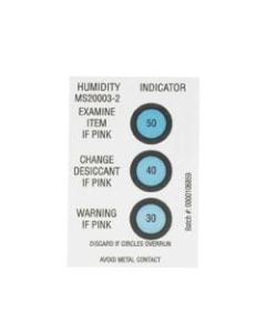 Partners Brand 30-40-50% Humidity Indicators 2in x 3in, Case of 125