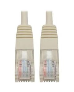 Tripp Lite 3ft Cat5e / Cat5 350MHz Molded Patch Cable RJ45 M/M White 3ft - 3ft - 1 x RJ-45 Male - 1 x RJ-45 Male - White