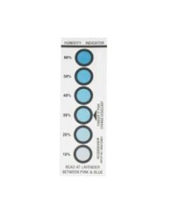 Partners Brand 10-20-30-40-50-60% Humidity Indicators 1 9/16in x 4 3/4in, Case of 200