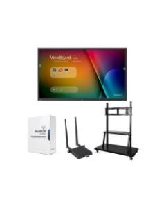 ViewSonic ViewBoard IFP9850 Device Management Bundle 2 - 98in Diagonal Class (97.5in viewable) LED display - interactive - with optional slot-in PC capability and touchscreen (multi touch)