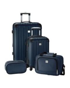 Overland Geoffrey Beene Colorado 4-Piece Set, Navy