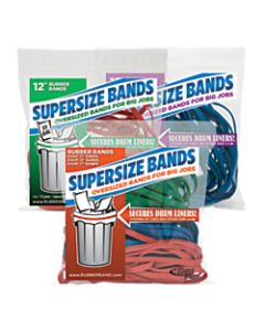 Alliance SuperSize Bands, Assorted Colors/Sizes, Bag Of 24