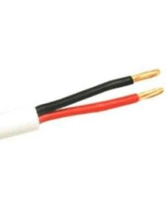 C2G 500ft 14/2 Speaker Wire - In-Wall CL2-Rated - Bare Wire - 500ft - White