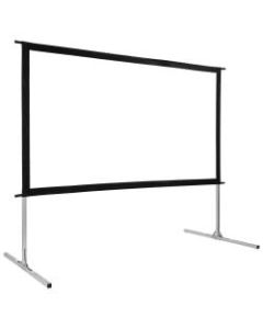 GPX Indoor/Outdoor Floor Stand Projector Screen, 90in Diagonal, PJS909