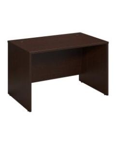 Bush Business Furniture Components Elite Desk, 48inW x 30inD, Mocha Cherry, Standard Delivery