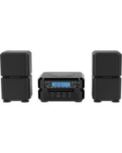 Naxa NS-441 Micro Hi-Fi System - 4.40 W RMS - Black - CD Player - 1 Disc(s) - FM, AM - CD-RW - 2 Speaker(s) - CD-DA - Bluetooth - Remote Control