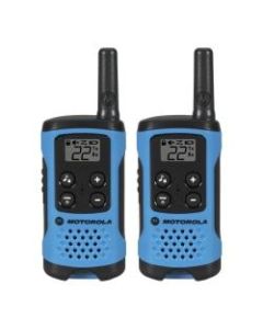 Motorola Talkabout T100 Two-way Radio - 22 Radio Channels - 22 x FRS, UHF - Auto Squelch, Keypad Lock, Timer - 2 pack