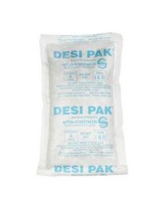 Tyvek Clay Desiccants - 34 Gallon Drum 5in x 8in x 1 1/8in, Case of 300