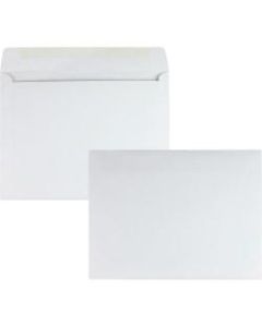 Quality Park Booklet Envelopes, 10in x 13in, White, Box Of 100
