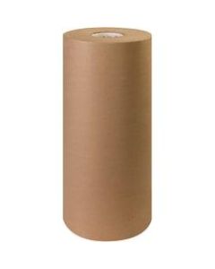 Office Depot Brand Kraft Paper Roll, 60 Lb, 20in x 600ft, 100% Recycled, Kraft