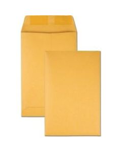 Quality Park Kraft Catalog Envelopes - Catalog - #1 - 6in Width x 9in Length - 28 lb - Gummed - Kraft - 100 / Box - Kraft