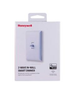 Honeywell Z-Wave Plus In-Wall Smart Toggle Dimmer Switch, White, 39357