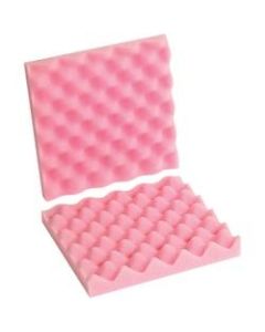 Office Depot Brand Antistatic Convoluted Foam Sets, 2inH x 10inW x 10inD, Pink, Case Of 24