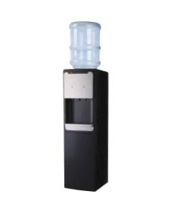 Genuine Joe 110-volt Water Cooler - 1.32 gal - 38in x 13.4in x 12.3in - Black, Silver