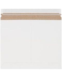 Partners Brand Utility Stayflats Mailers 12 1/4in x 9 3/4in, White, Pack of 200