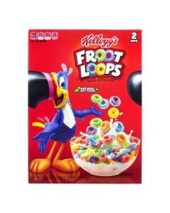 Kelloggs Froot Loops Cereal, 43.6-Oz Box