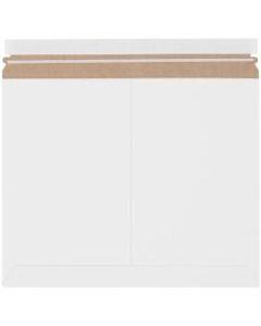 Partners Brand Stayflats Lite Mailers, 14 7/8in x 11 7/8in, White, Pack of 200