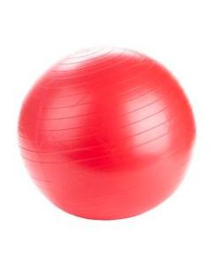 Mind Reader 65 cm Yoga Exercise Ball, Red