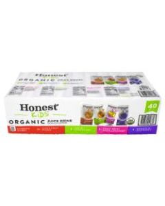 Honest Kids Organic Fruit Juice Drink Boxes Variety Pack, 6 Oz, Pack Of 40 Boxes