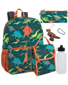 Trailmaker 6-In-1 Backpack Set, Dinos