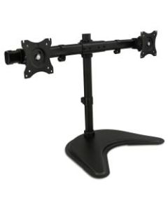 Mount-It! Dual Monitor Desk Stand, Black, MI-1781