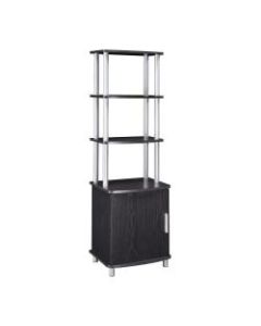 Ameriwood Home 3-Shelf Audio Pier, Espresso
