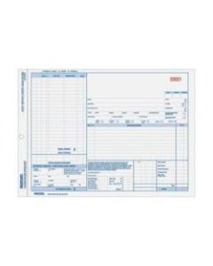 Rediform 3-part Auto Repair Order Forms - 3 PartCarbonless Copy - 11in x 8 1/2in Sheet Size - Assorted Sheet(s) - Blue Print Color - 50 / Pack