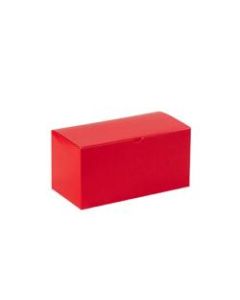 Partners Brand Holiday Red Gift Boxes 12in x 6in x 6in, Case of 50