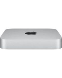 Apple Mac mini MGNT3LL/A Desktop Computer - Apple Octa-core (8 Core) - 8 GB RAM - 512 GB SSD - Mini PC - Silver - macOS Big Sur - IEEE 802.11ax - 150 W