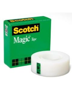 Scotch Tape Refill, 1in x 1296in, Matte Clear, Pack of 1 rolls