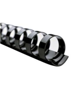 Office Depot Brand 1/2in Binding Combs, 90-Sheet Capacity, Black, Pack Of 100